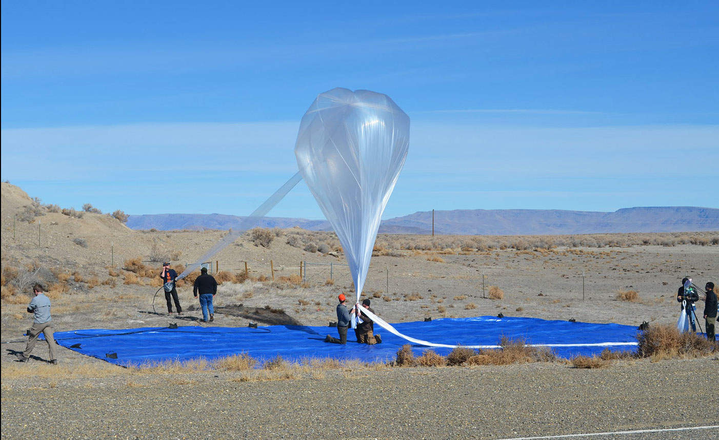 Projet Loon de Google - Ballon stratosphérique